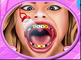 Hannah Montana chez le dentiste